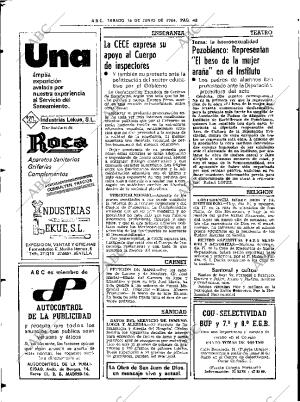 ABC SEVILLA 16-06-1984 página 48