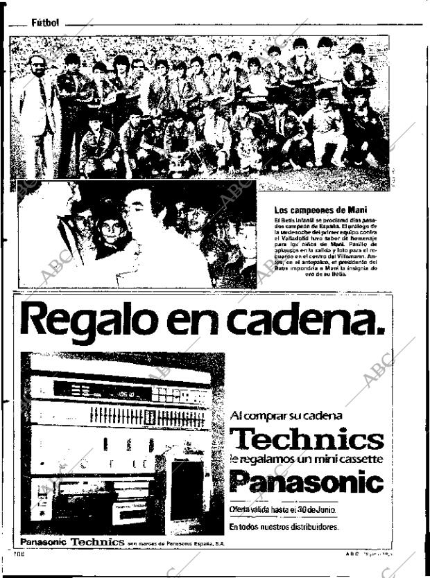 ABC SEVILLA 19-06-1984 página 108