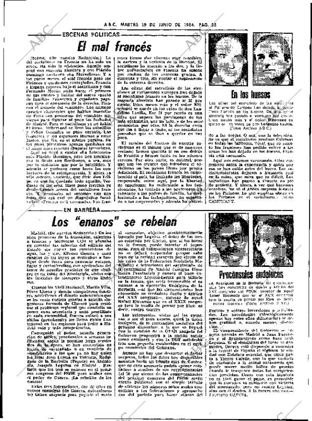 ABC SEVILLA 19-06-1984 página 28