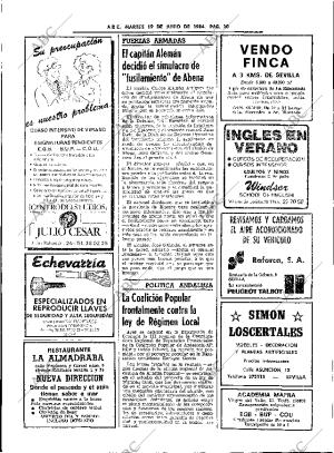 ABC SEVILLA 19-06-1984 página 30