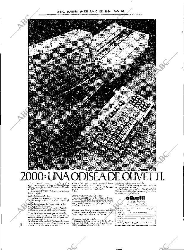 ABC SEVILLA 19-06-1984 página 60