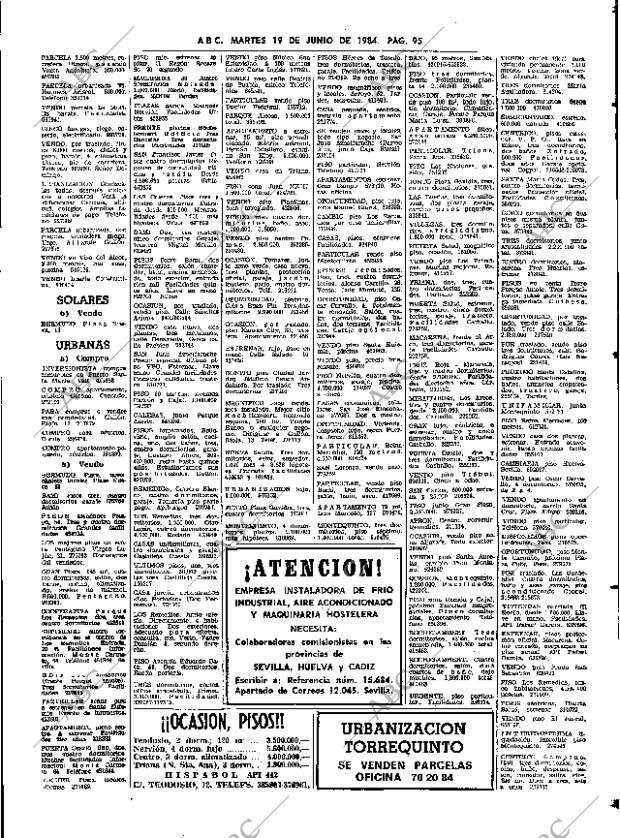 ABC SEVILLA 19-06-1984 página 95