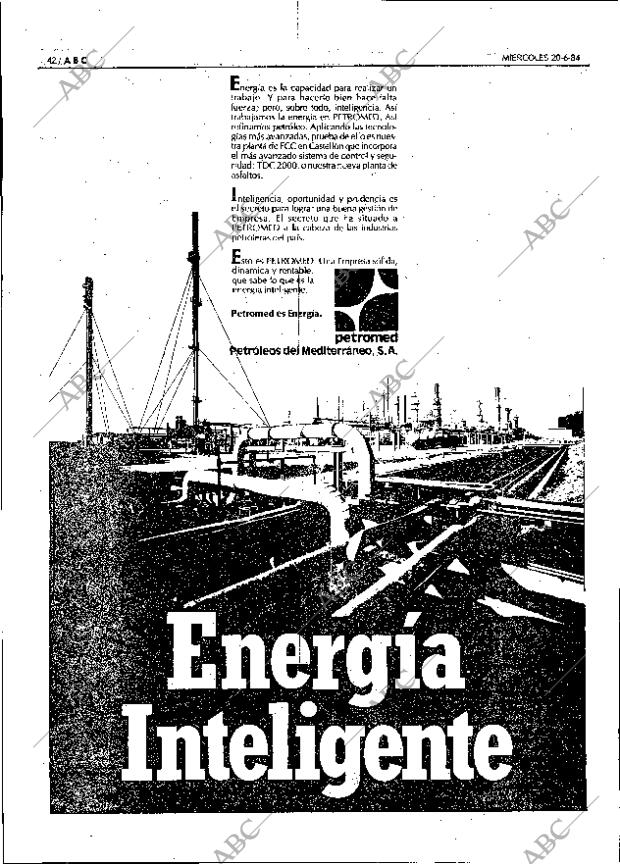 ABC MADRID 20-06-1984 página 42