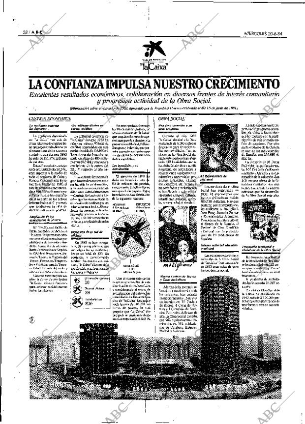 ABC MADRID 20-06-1984 página 52