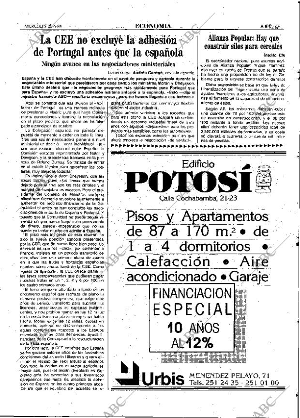 ABC MADRID 20-06-1984 página 63