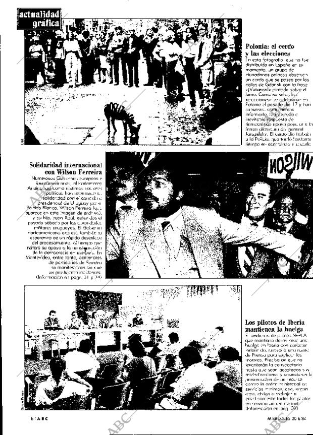 ABC MADRID 20-06-1984 página 8
