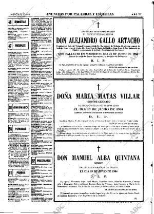 ABC MADRID 20-06-1984 página 97