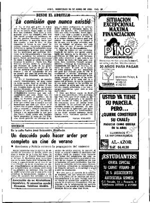 ABC SEVILLA 20-06-1984 página 39