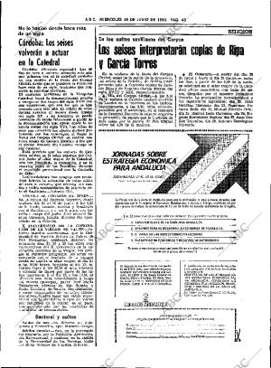 ABC SEVILLA 20-06-1984 página 43