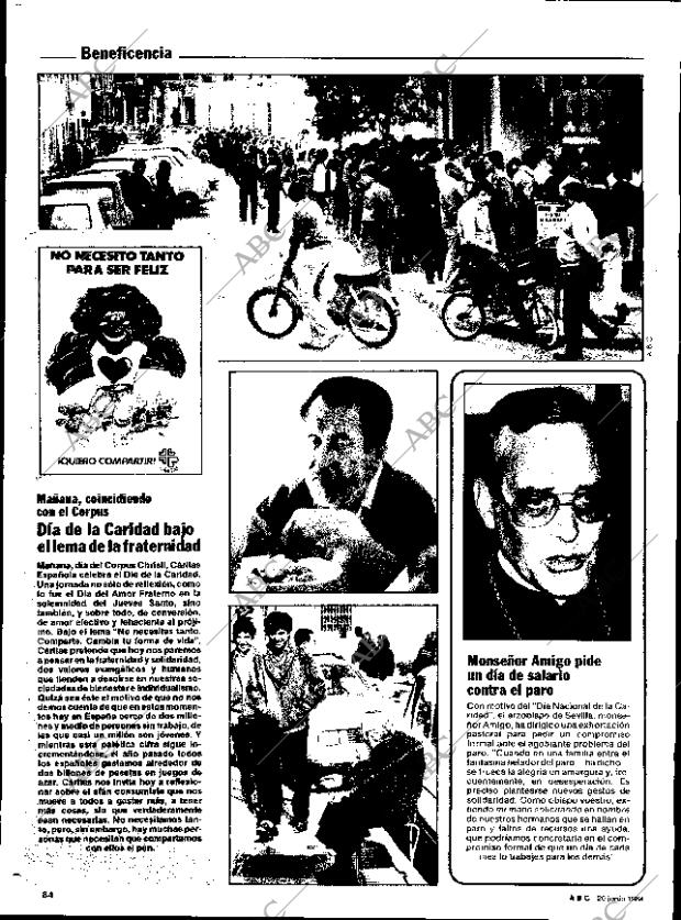 ABC SEVILLA 20-06-1984 página 84