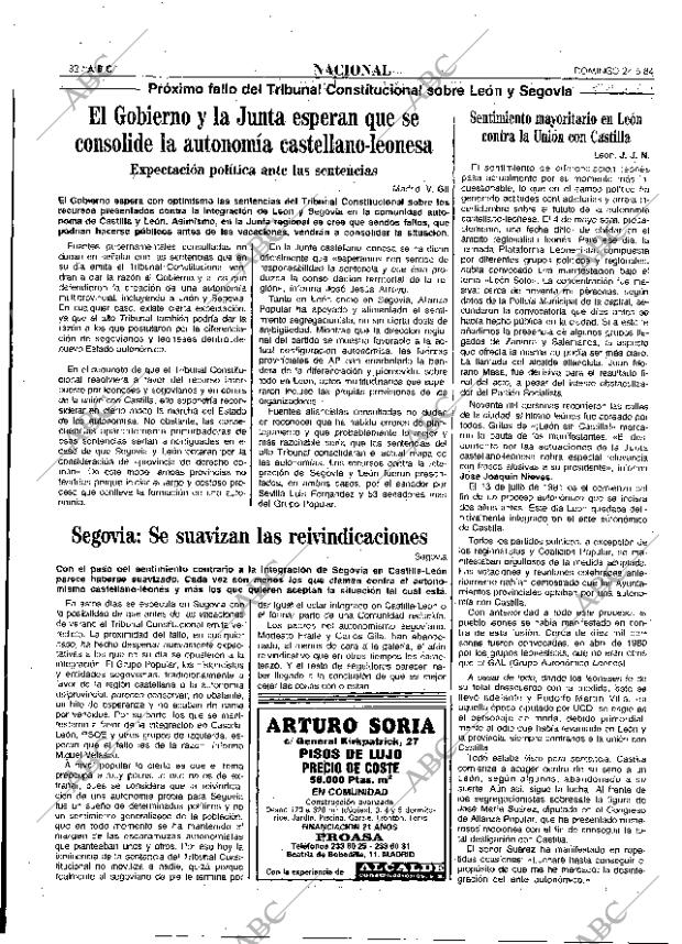 ABC MADRID 24-06-1984 página 32