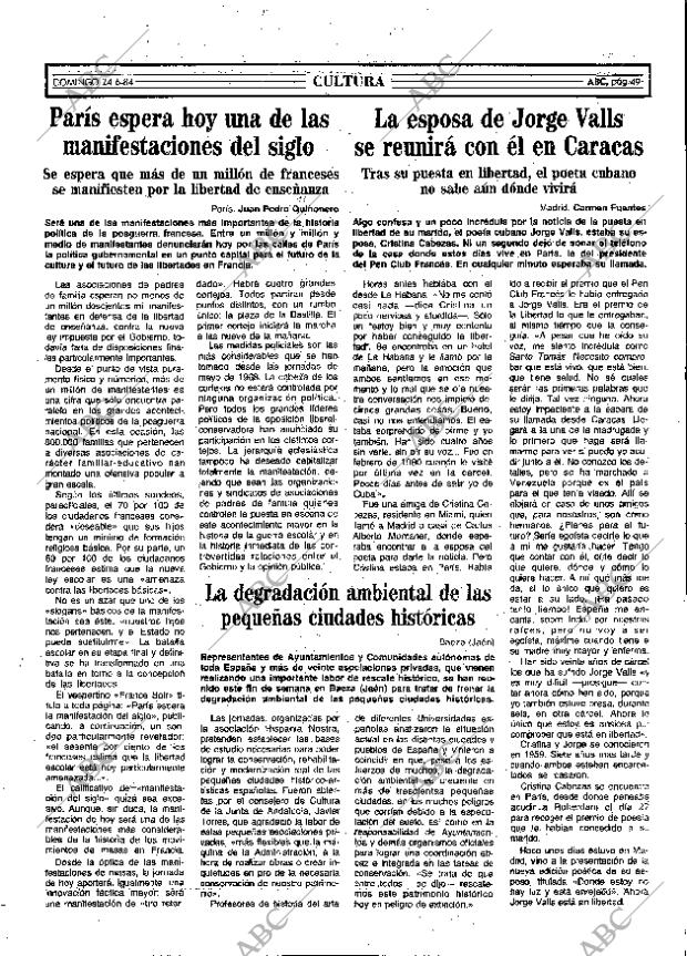 ABC MADRID 24-06-1984 página 49