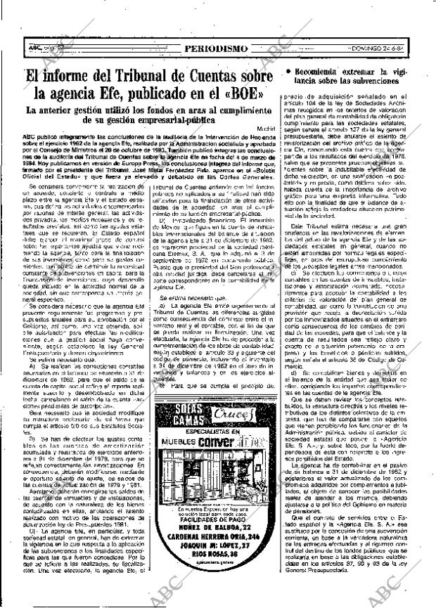 ABC MADRID 24-06-1984 página 52