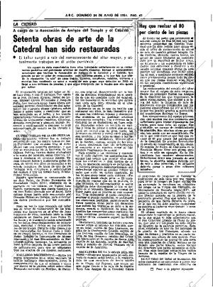 ABC SEVILLA 24-06-1984 página 41