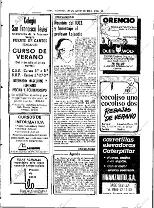 ABC SEVILLA 24-06-1984 página 58