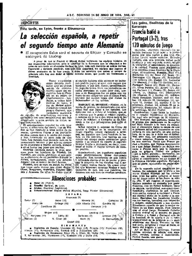ABC SEVILLA 24-06-1984 página 61