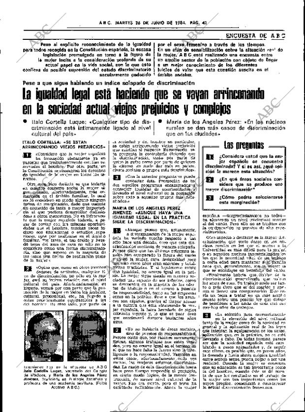 ABC SEVILLA 26-06-1984 página 41