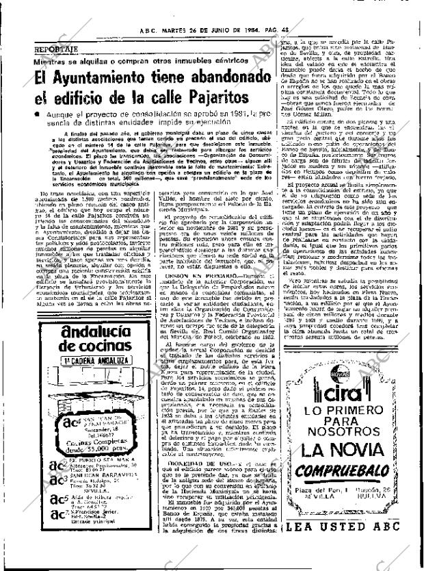 ABC SEVILLA 26-06-1984 página 48