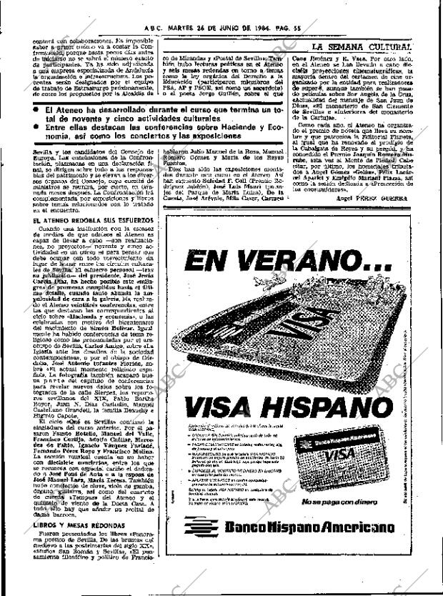 ABC SEVILLA 26-06-1984 página 55