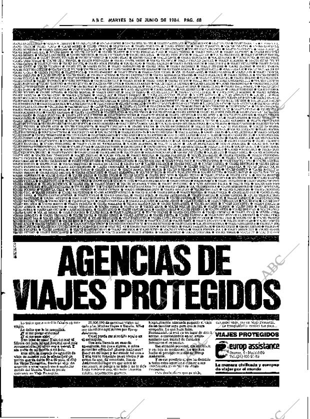 ABC SEVILLA 26-06-1984 página 68