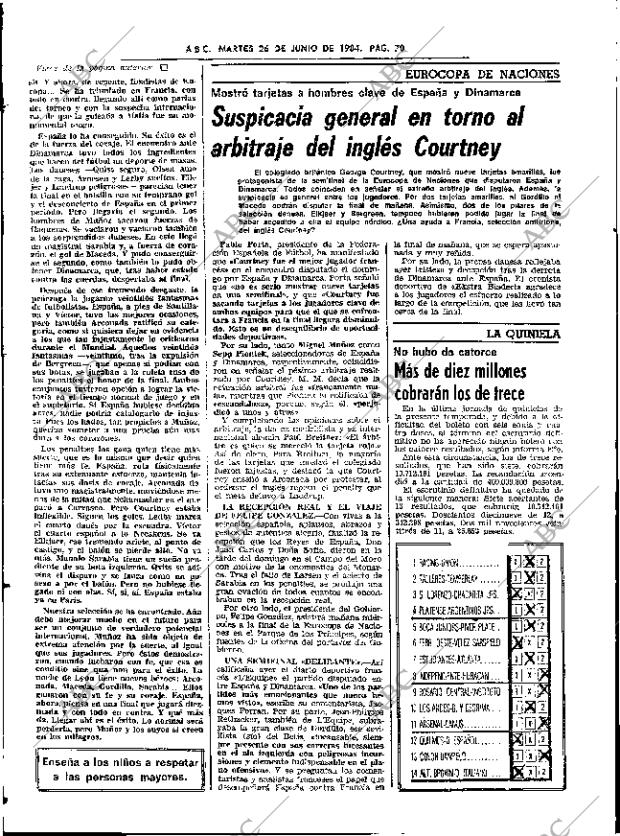 ABC SEVILLA 26-06-1984 página 70