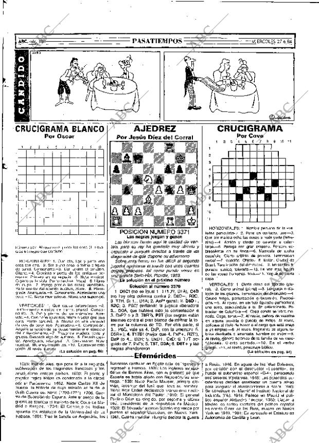 ABC MADRID 27-06-1984 página 100
