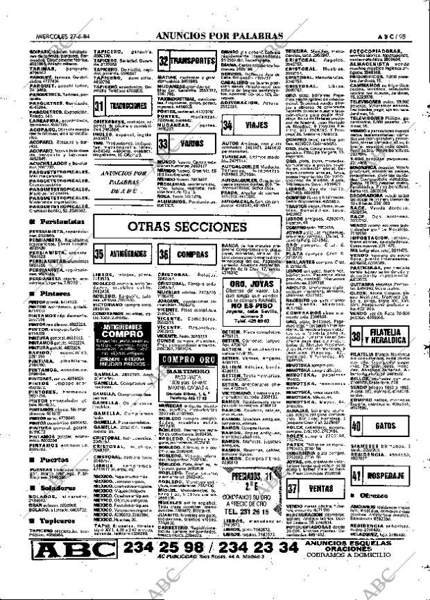 ABC MADRID 27-06-1984 página 95