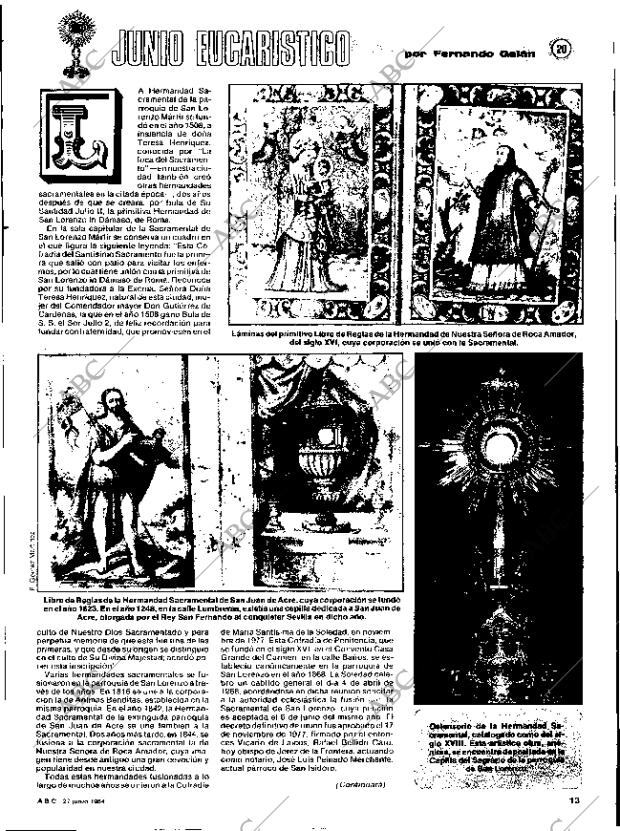 ABC SEVILLA 27-06-1984 página 13