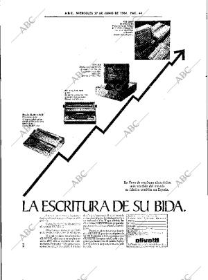 ABC SEVILLA 27-06-1984 página 44