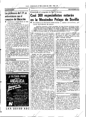 ABC SEVILLA 27-06-1984 página 48