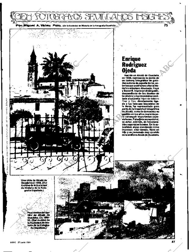 ABC SEVILLA 27-06-1984 página 87