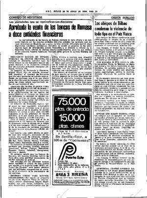 ABC SEVILLA 28-06-1984 página 21