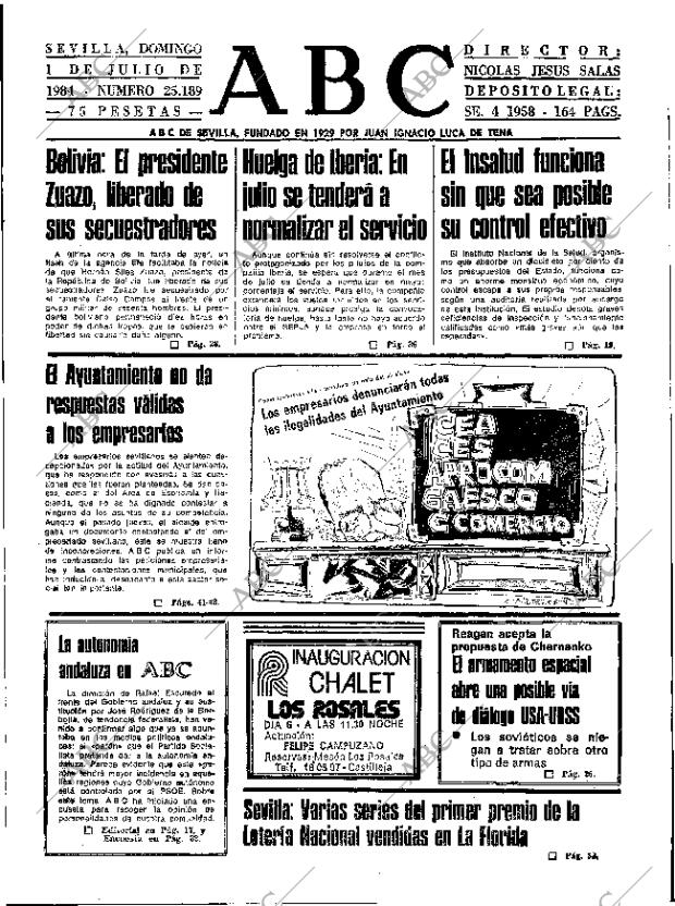 ABC SEVILLA 01-07-1984 página 15