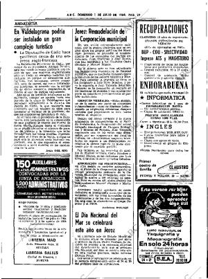 ABC SEVILLA 01-07-1984 página 29