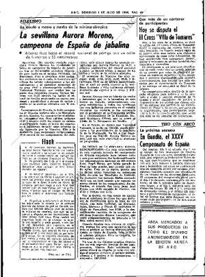 ABC SEVILLA 01-07-1984 página 69