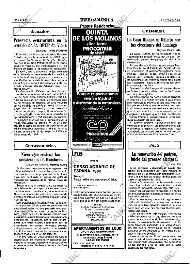ABC MADRID 06-07-1984 página 30