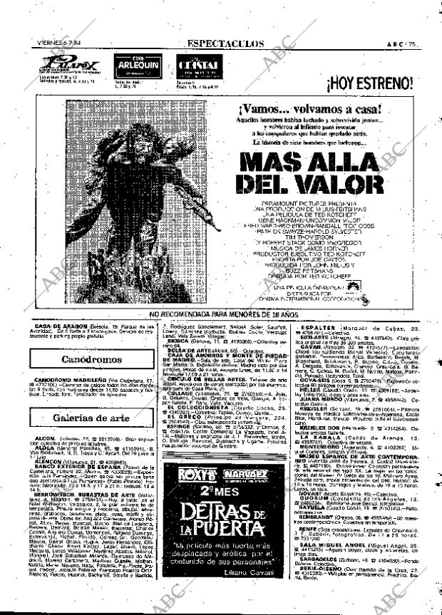 ABC MADRID 06-07-1984 página 75