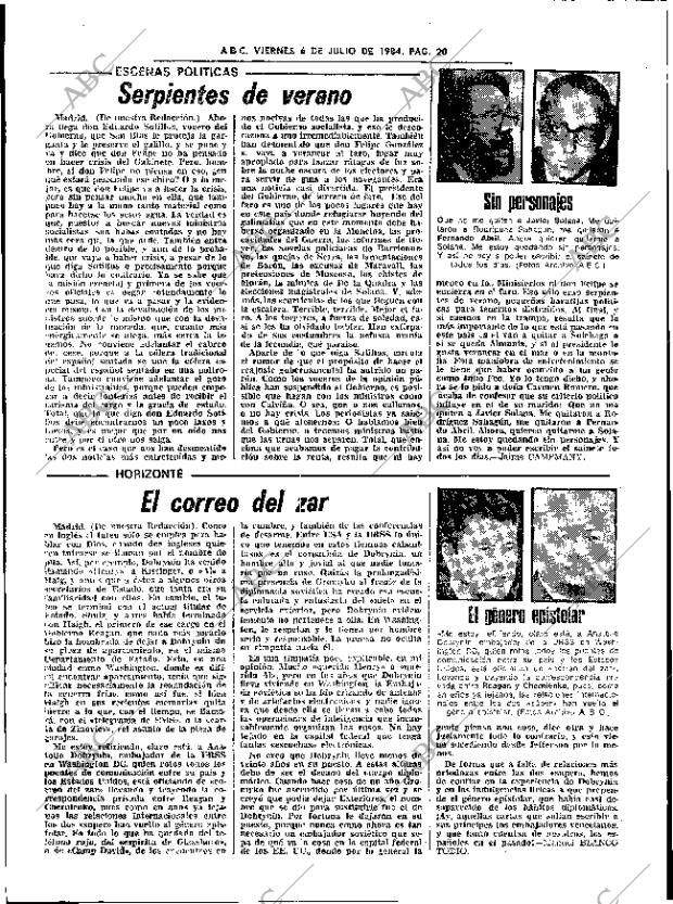 ABC SEVILLA 06-07-1984 página 20