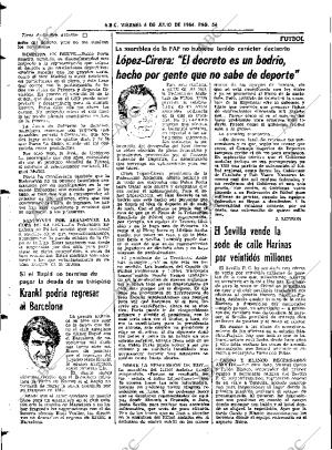 ABC SEVILLA 06-07-1984 página 54