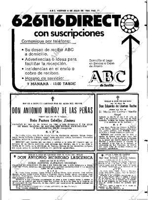 ABC SEVILLA 06-07-1984 página 71