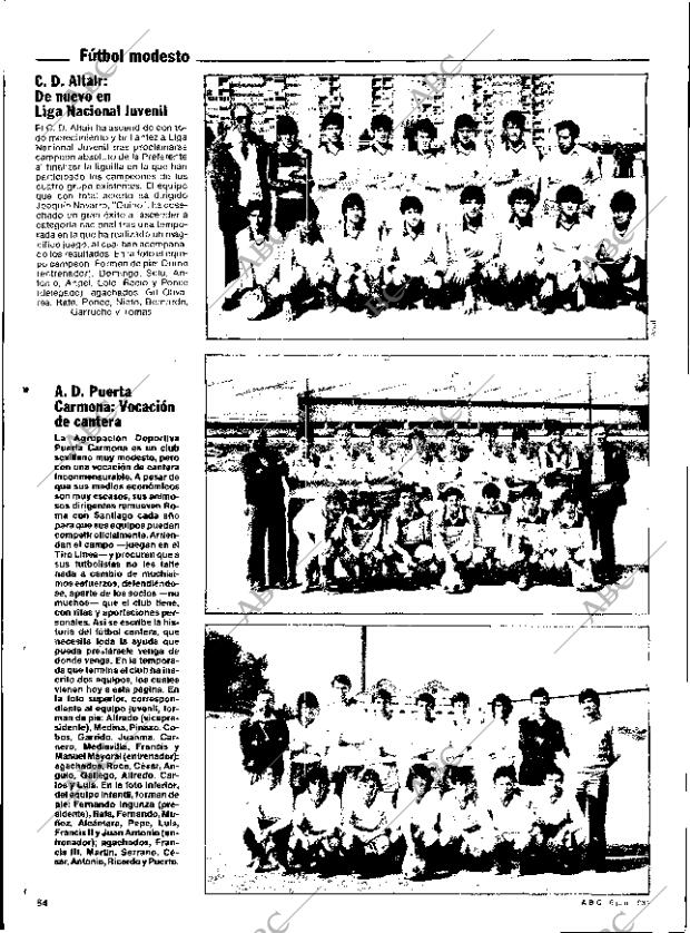 ABC SEVILLA 06-07-1984 página 84