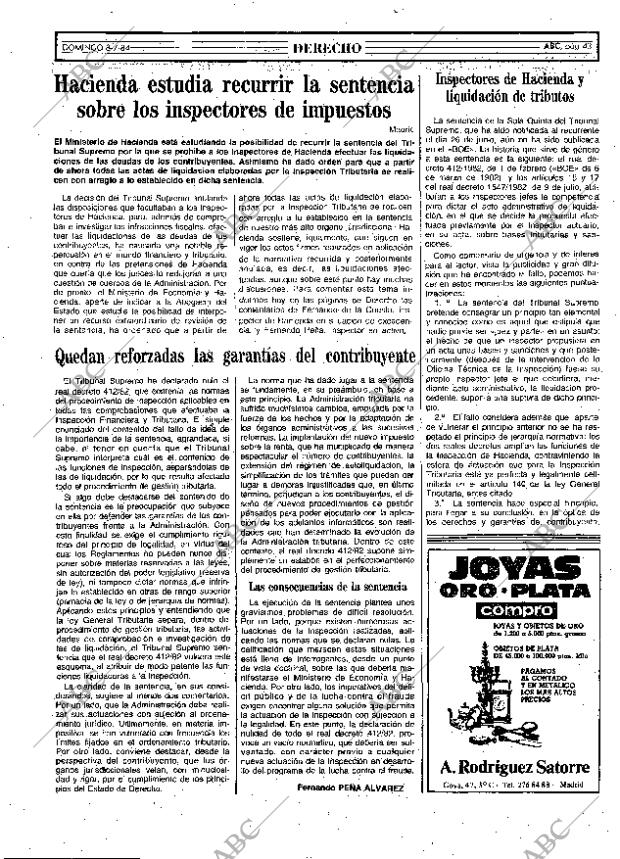 ABC MADRID 08-07-1984 página 43