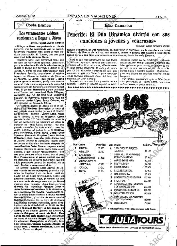 ABC MADRID 08-07-1984 página 49