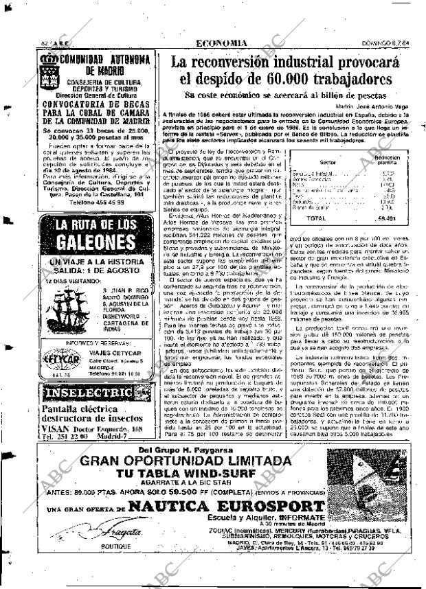 ABC MADRID 08-07-1984 página 62