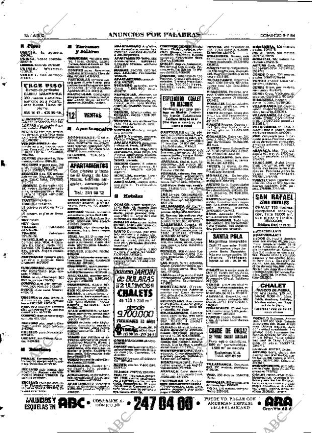 ABC MADRID 08-07-1984 página 86
