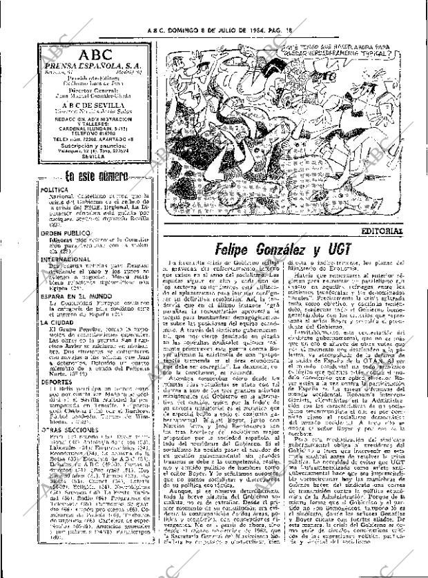 ABC SEVILLA 08-07-1984 página 18
