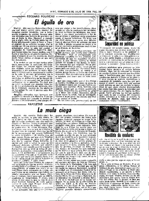 ABC SEVILLA 08-07-1984 página 20