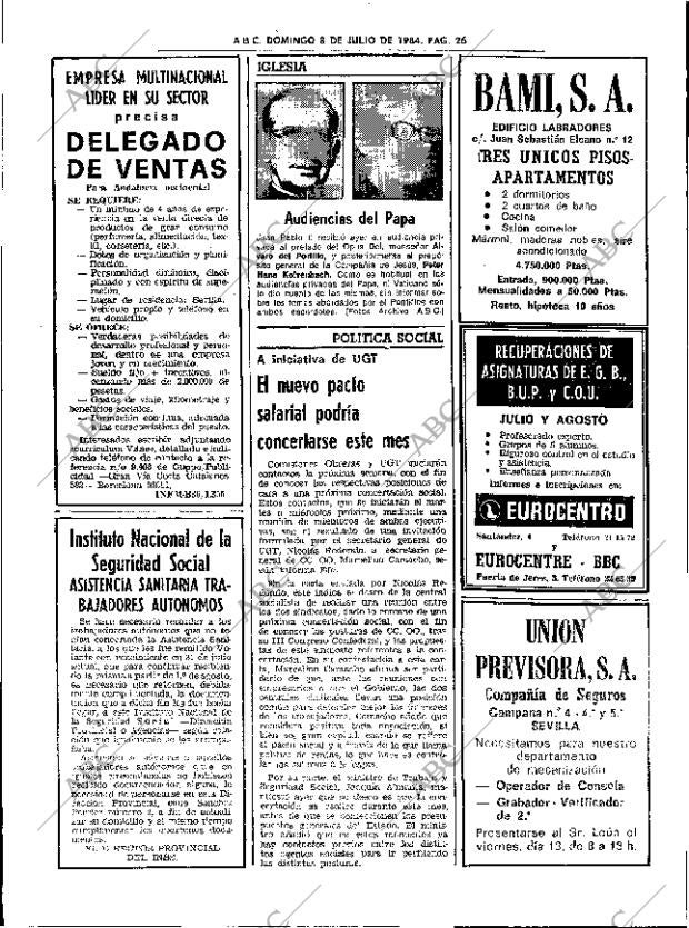 ABC SEVILLA 08-07-1984 página 26
