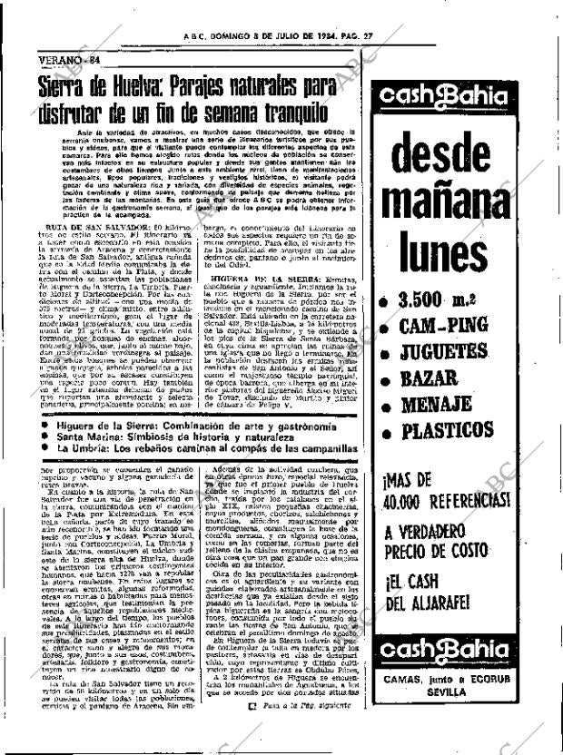 ABC SEVILLA 08-07-1984 página 27