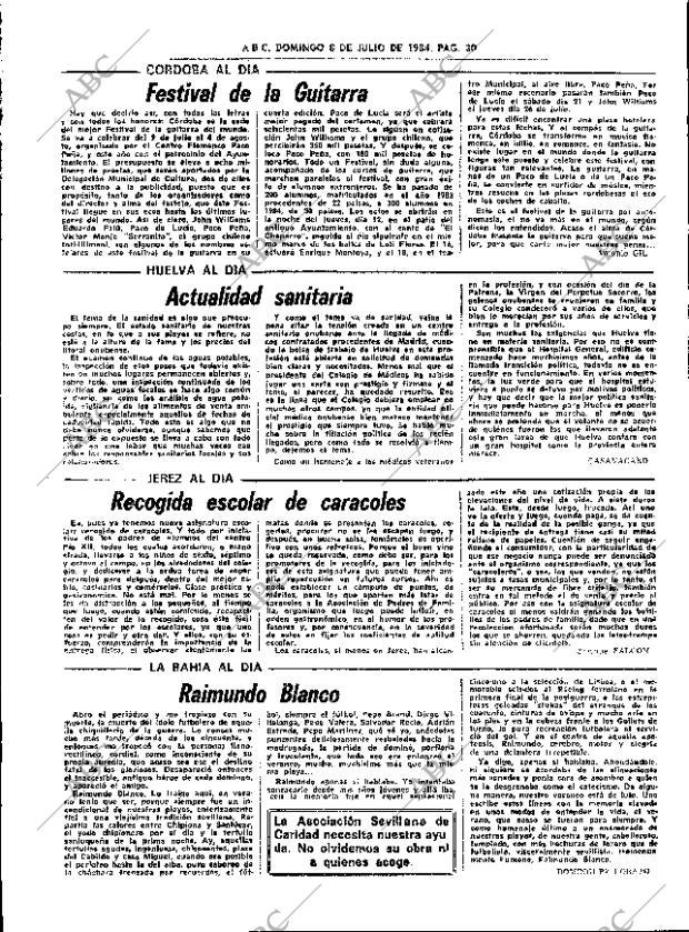 ABC SEVILLA 08-07-1984 página 30